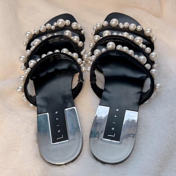 Leith pearl flat sandal - Picture 5 of 6